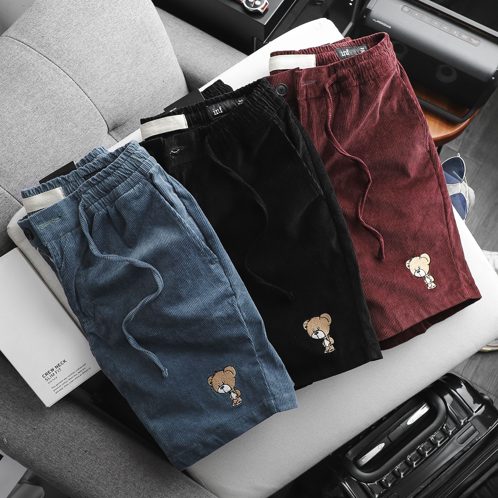Short INF Velvet Mini BRG