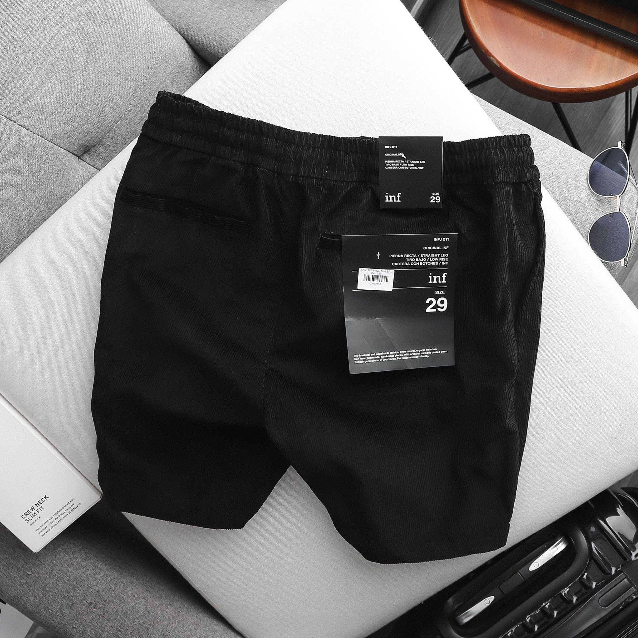 Short INF Velvet Mini BRG