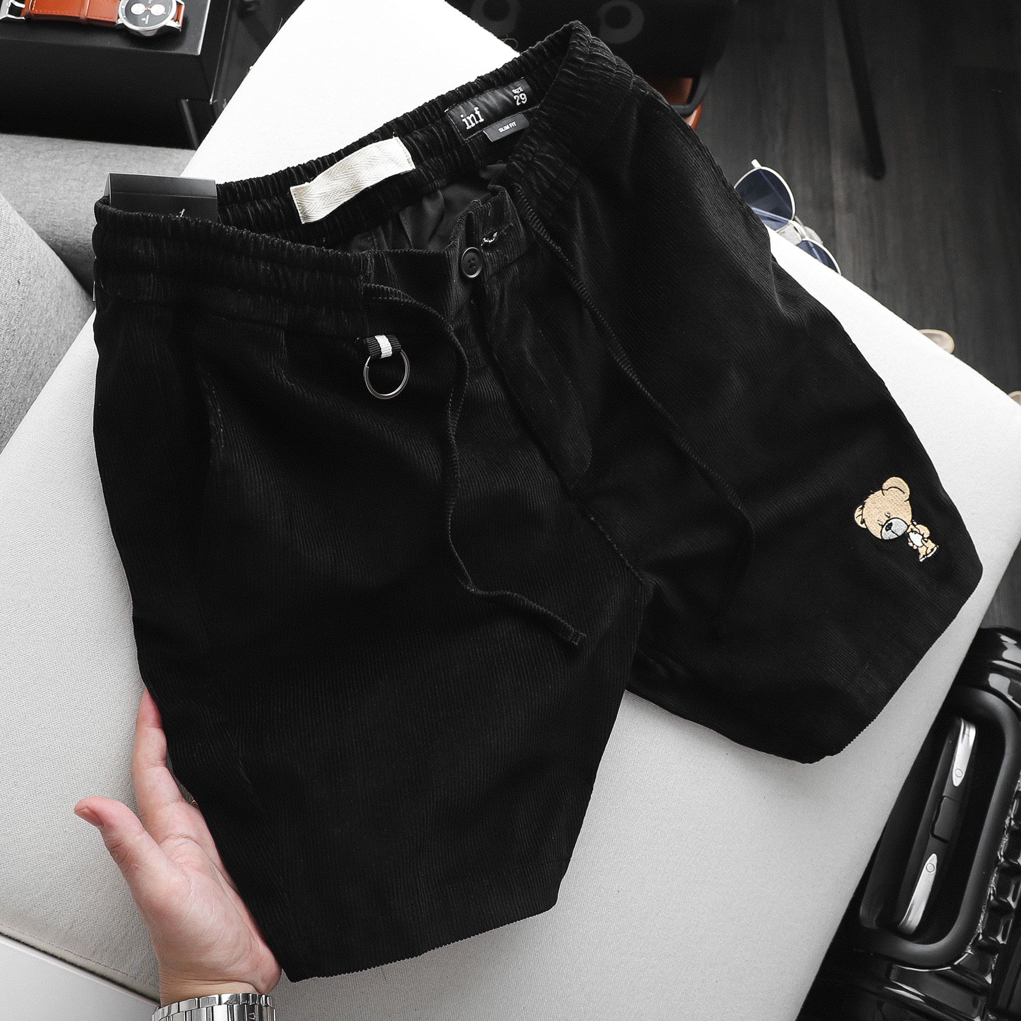 Short INF Velvet Mini BRG