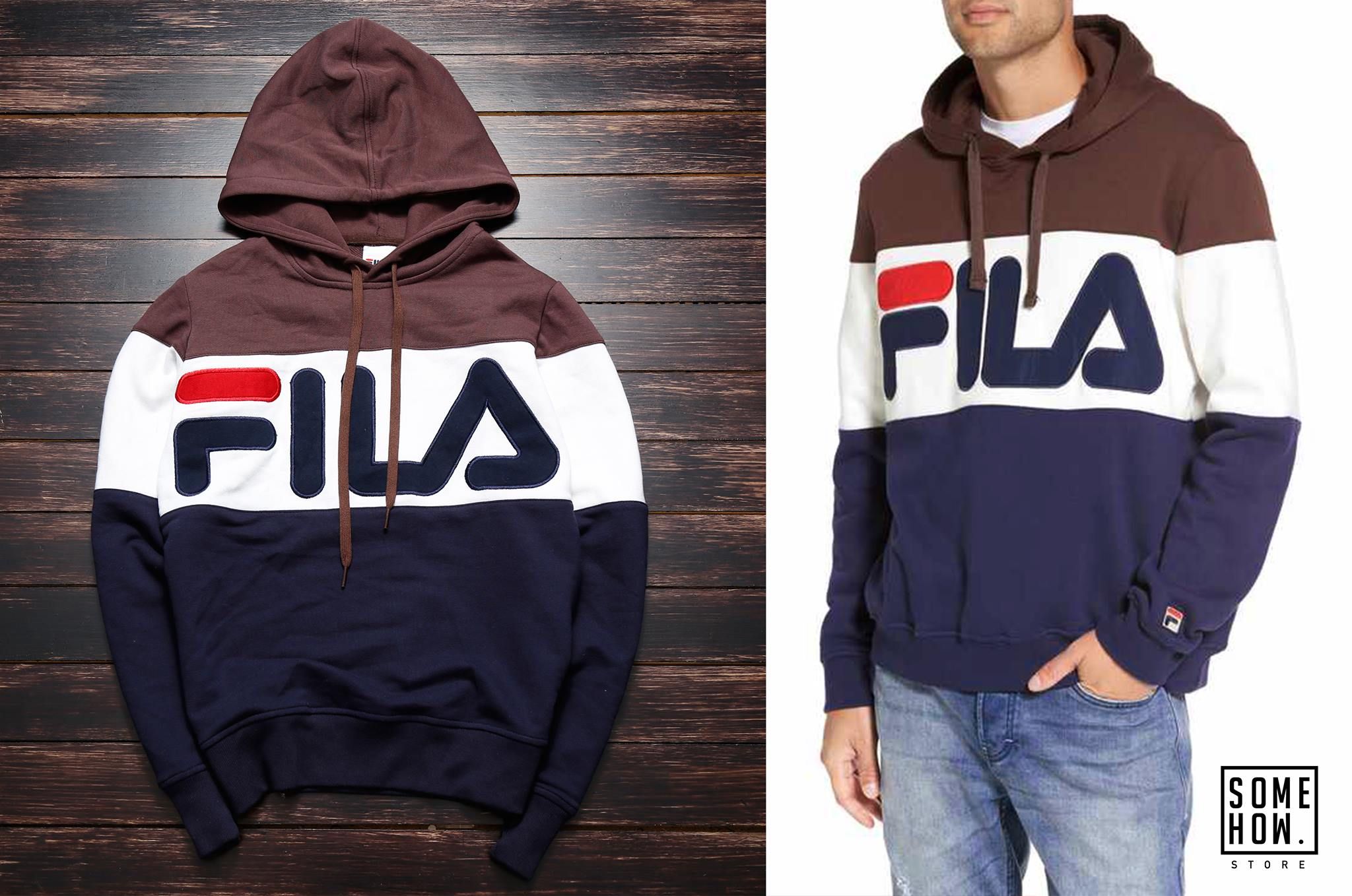 Hoodie Phối - Fila