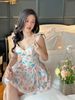 Đầm Ngắn Ombre Flower Sundress