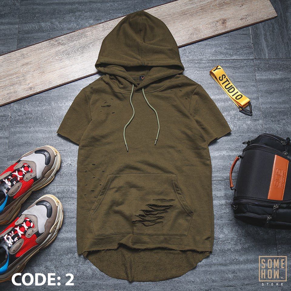 Hoodie Ngắn Tay INF
