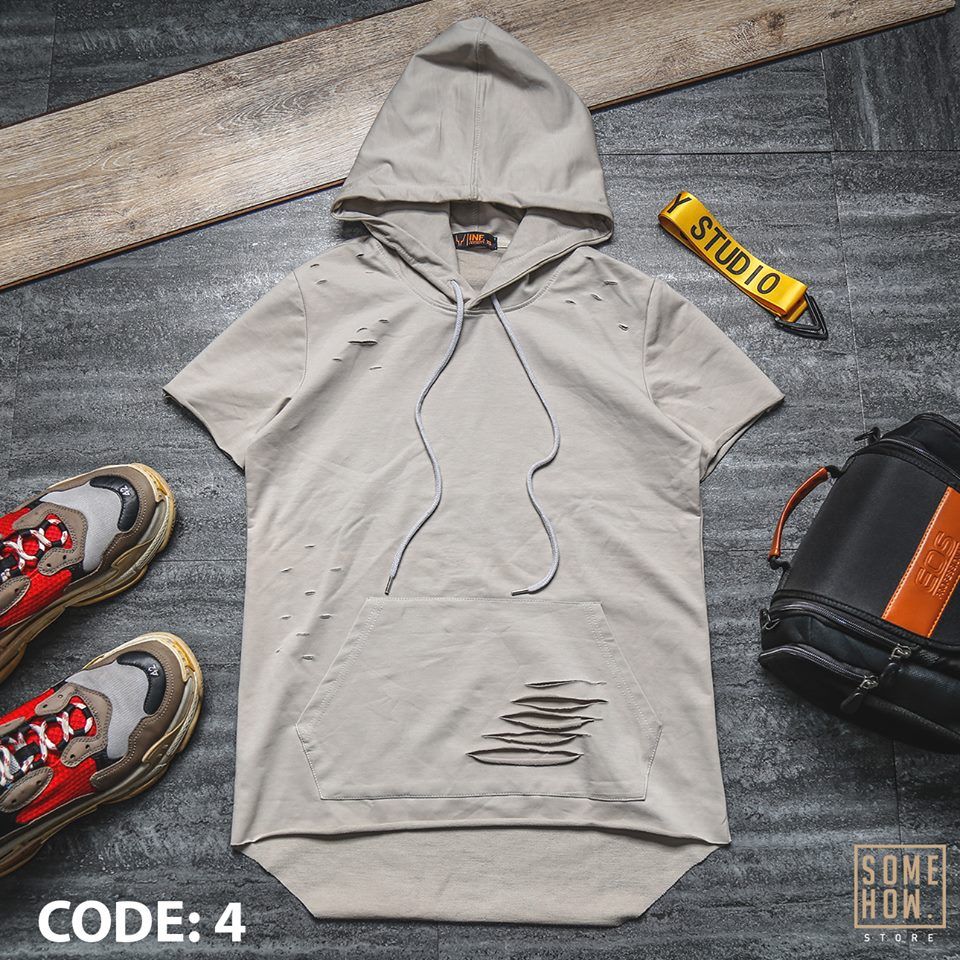 Hoodie Ngắn Tay INF