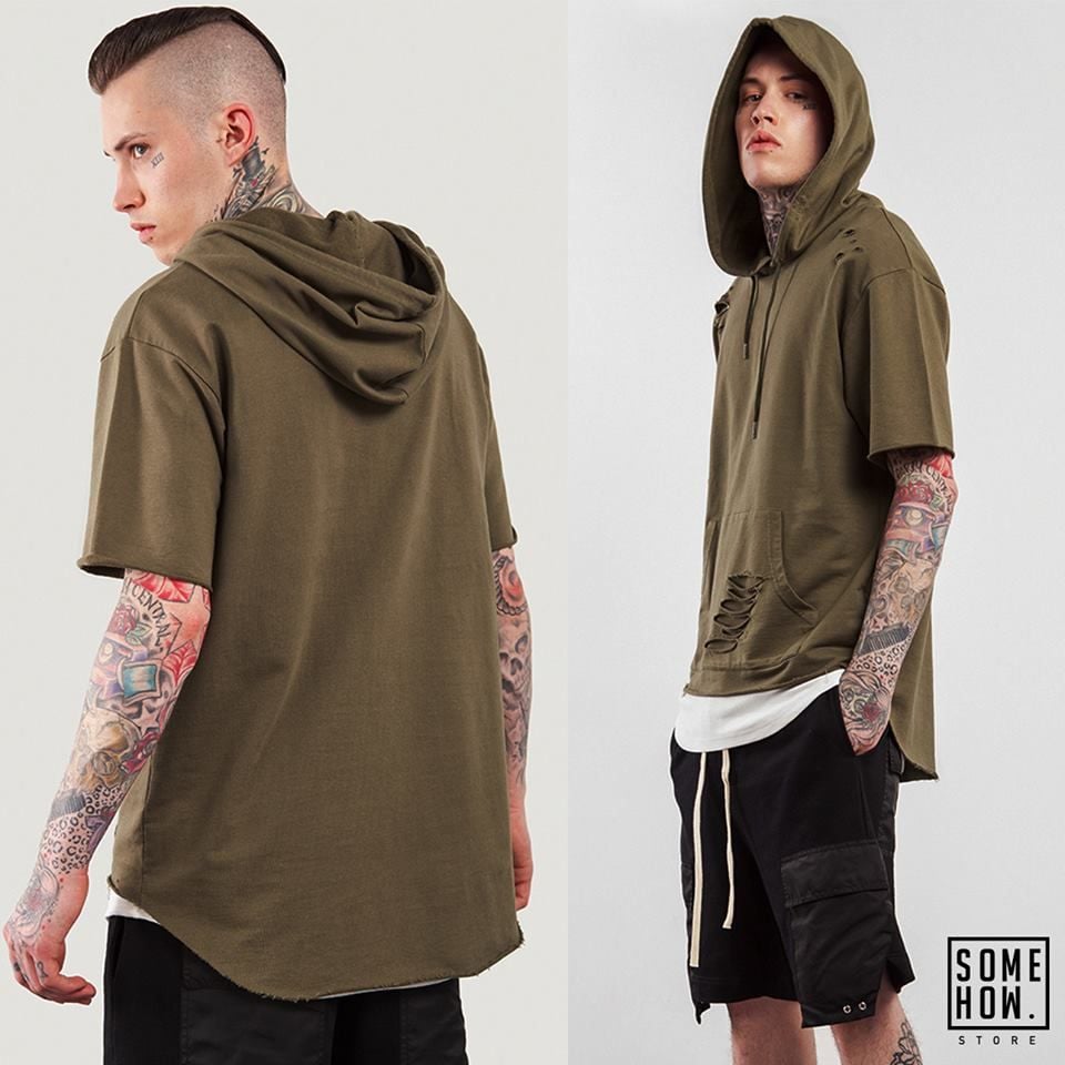 Hoodie Ngắn Tay INF