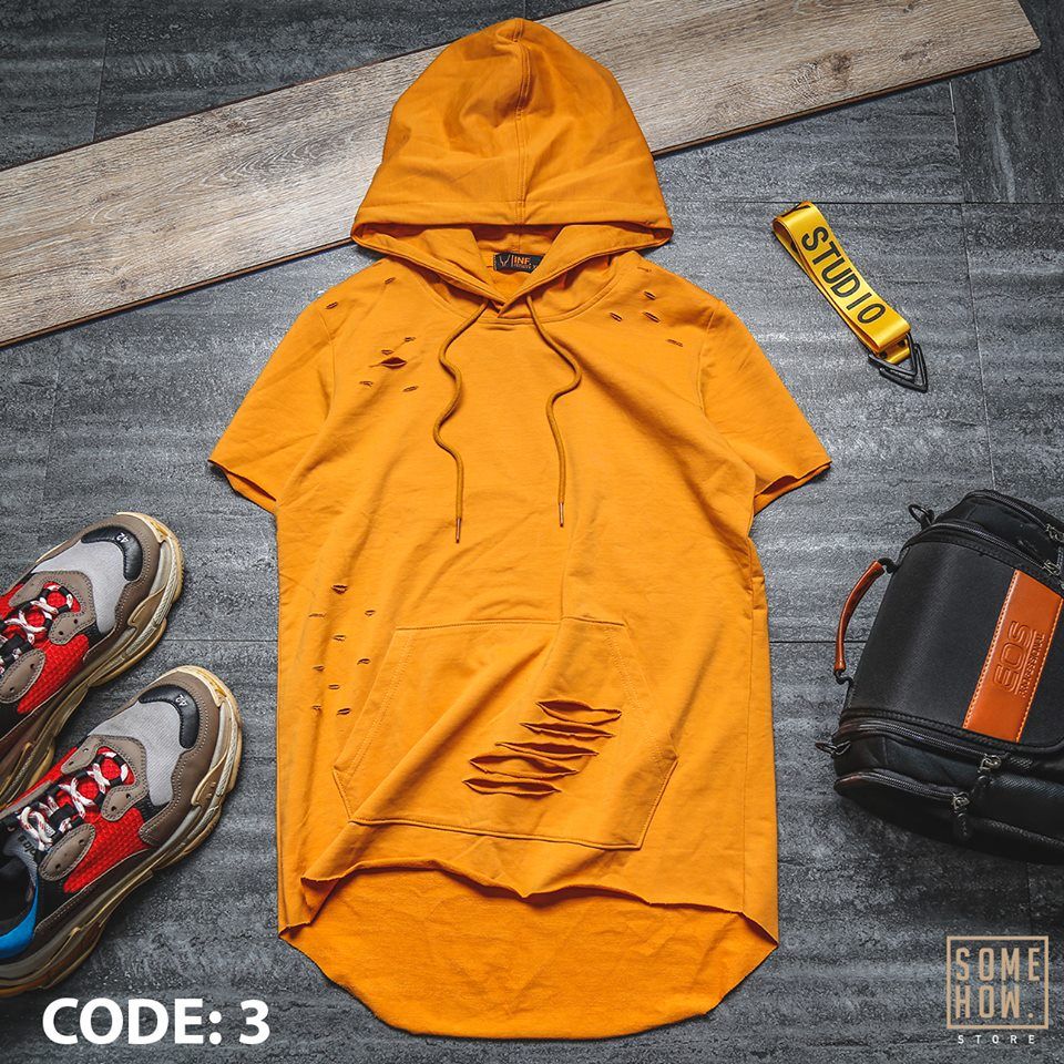 Hoodie Ngắn Tay INF