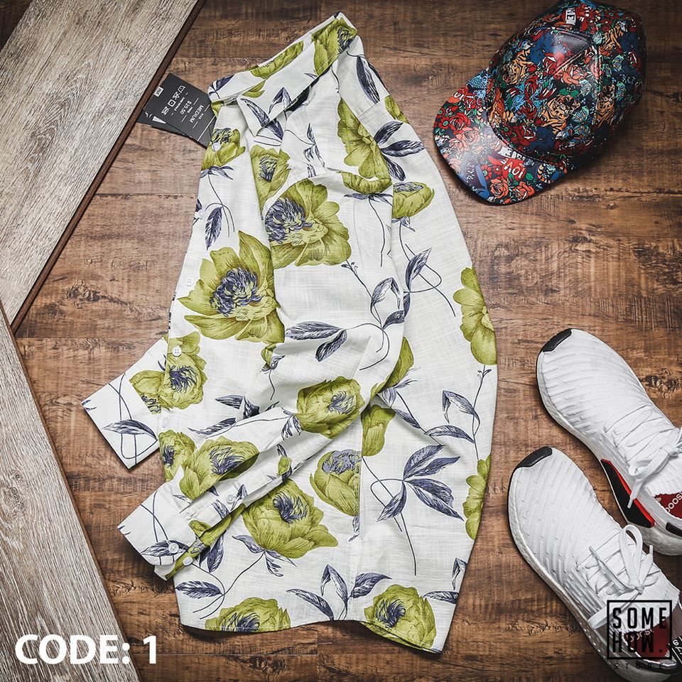 Sơ Mi INF Linen Họa Tiết