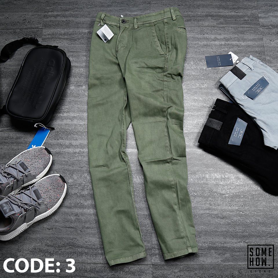 Kaki ZR Wash Gar.ment Dye