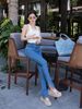 Quần Jean Skinny Slit Edge Blue