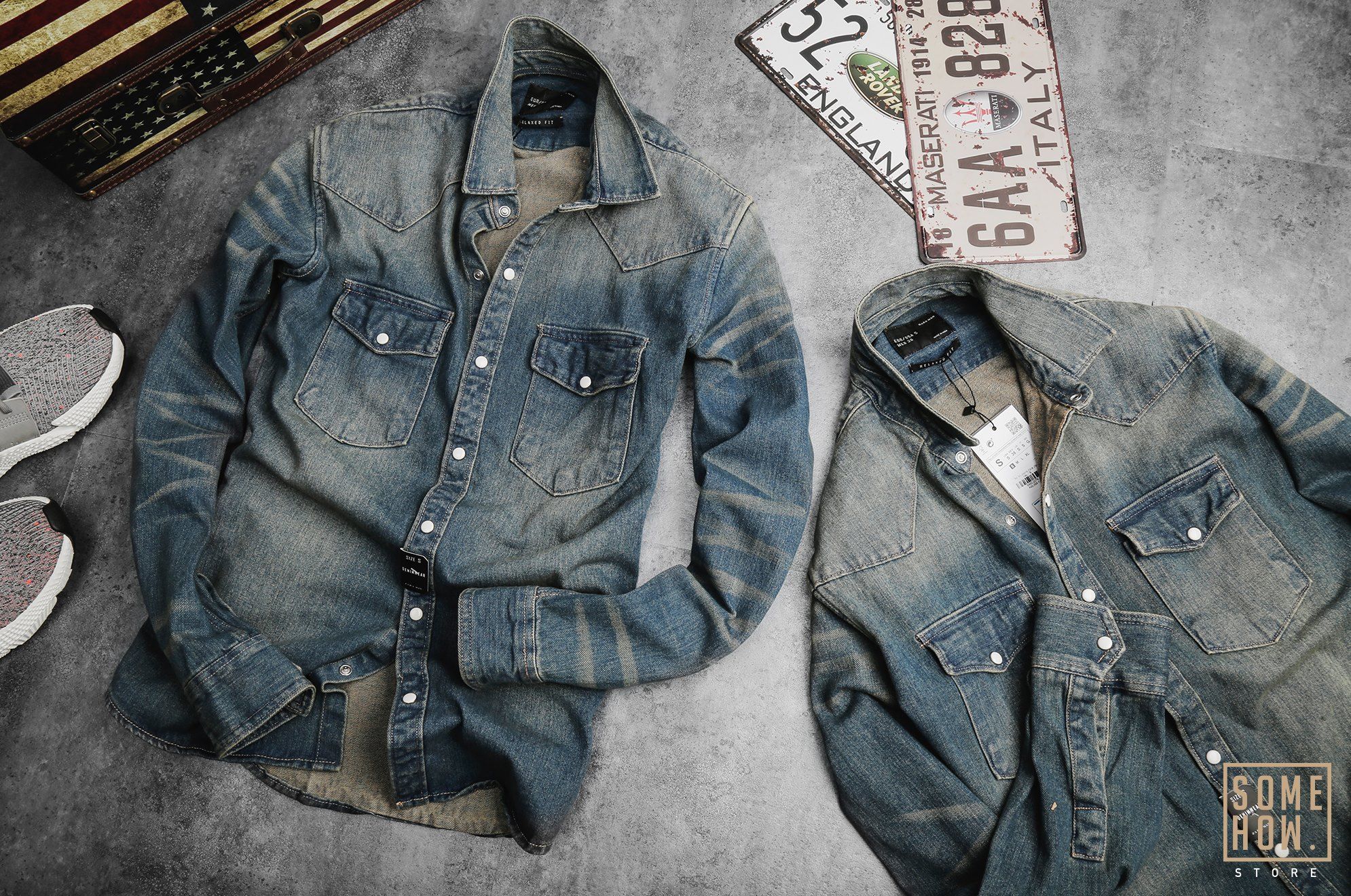 Sơ Mi Jeans ZR 2M