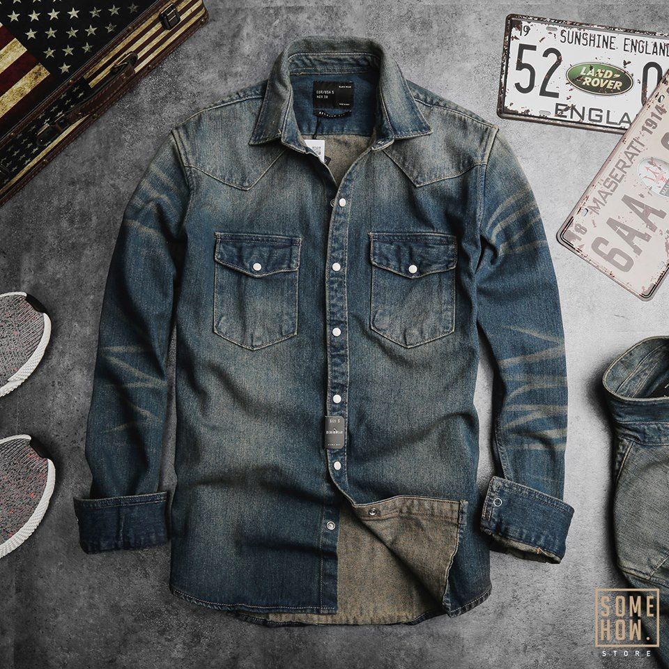Sơ Mi Jeans ZR 2M