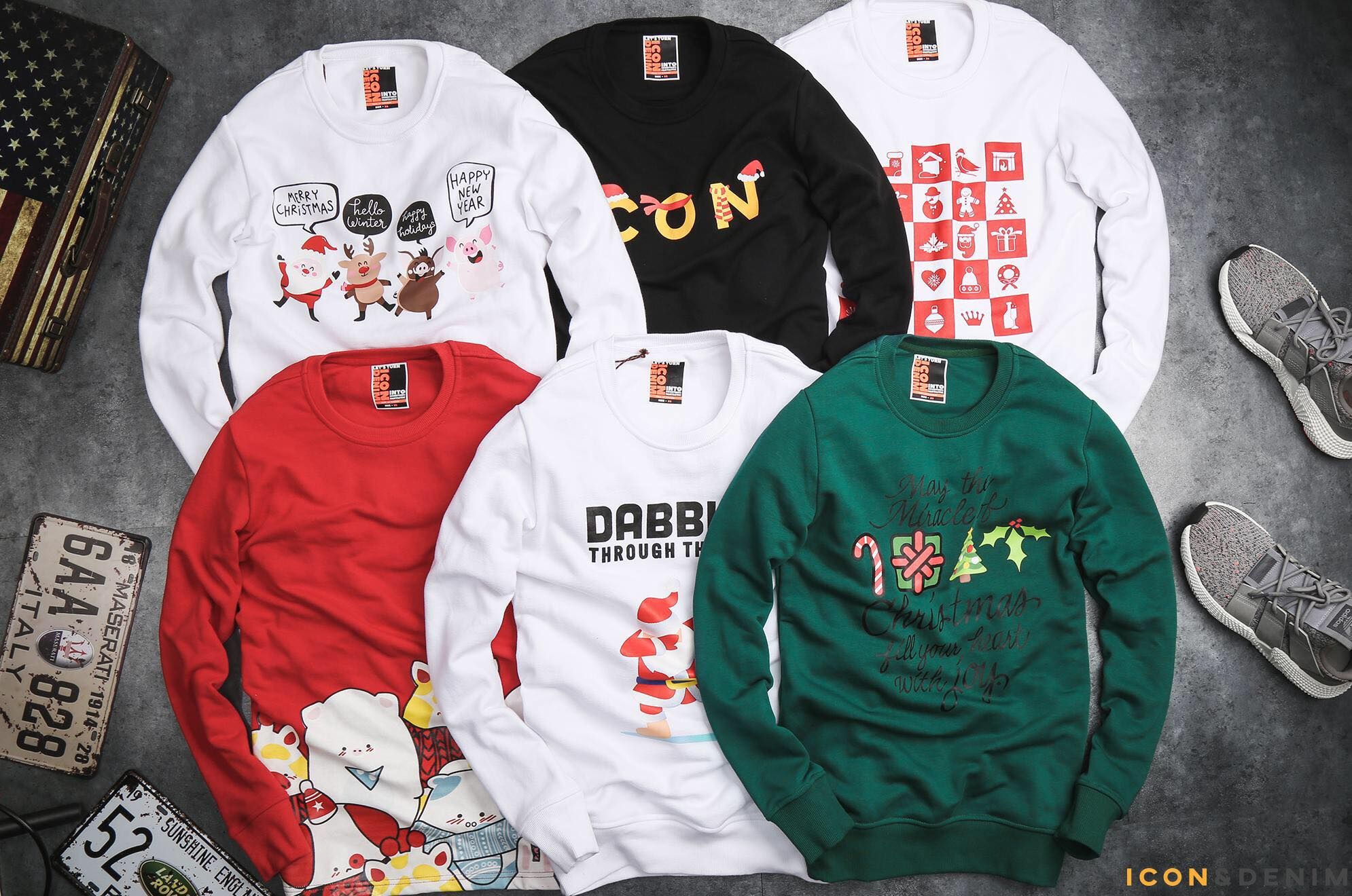 Sweater Icon Denim