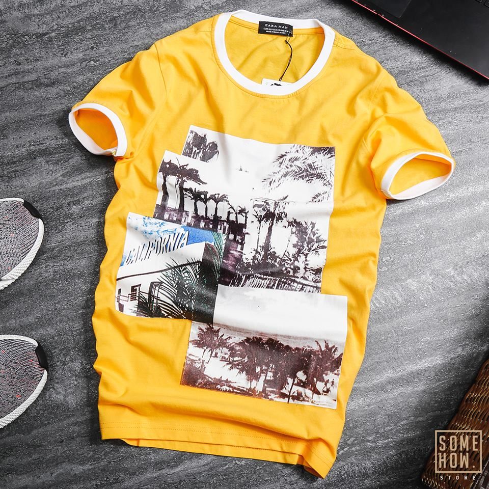 Áo Thun ZR Hình Họa Tiết