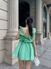 Đầm Ngắn Mini Ruffle Chest