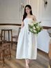 Đầm Dài Basic Plain Gown