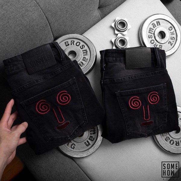 Jeans Stereo Dark Grey