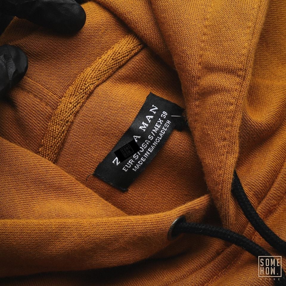 Hoodies Nâu Thêu Z.R