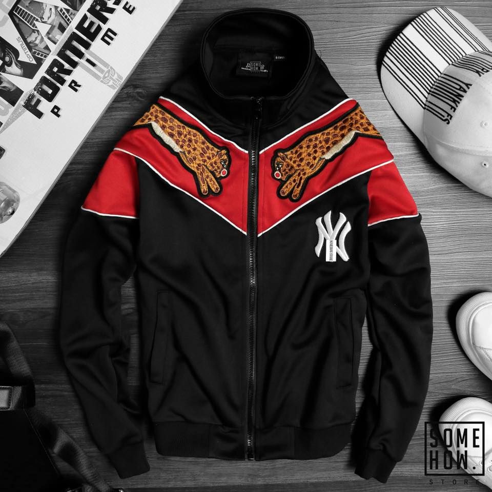 Khoác MLB Báo Thêu
