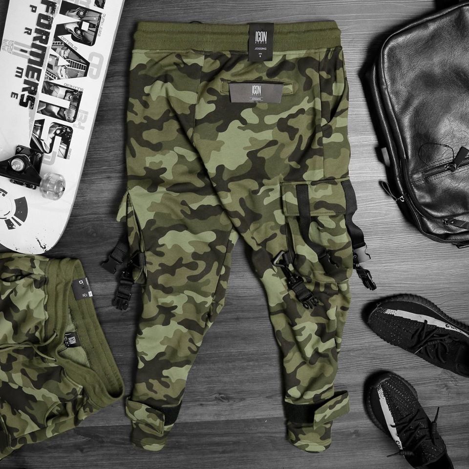 Jogger Icon Camo Túi Hộp