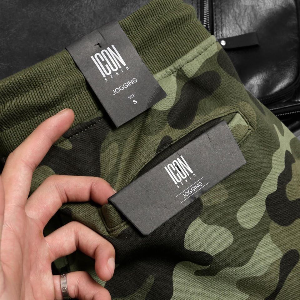 Jogger Icon Camo Túi Hộp