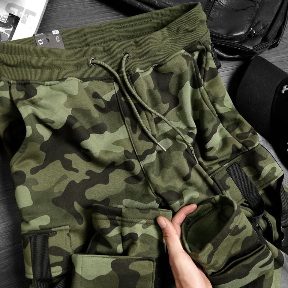 Jogger Icon Camo Túi Hộp