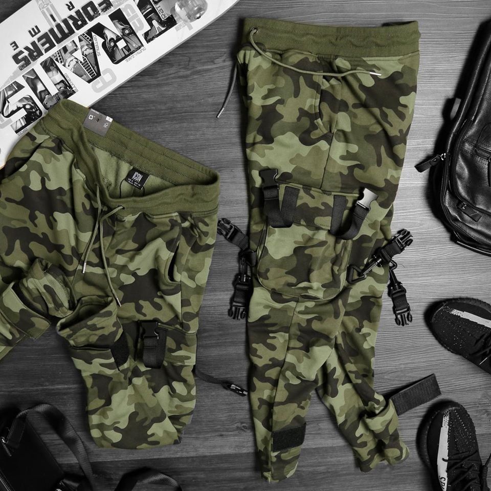 Jogger Icon Camo Túi Hộp