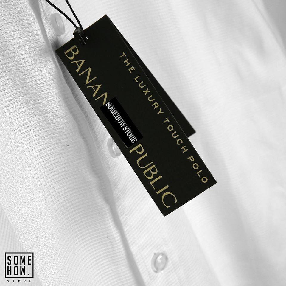 Sơ Mi B.R Trắng Gân
