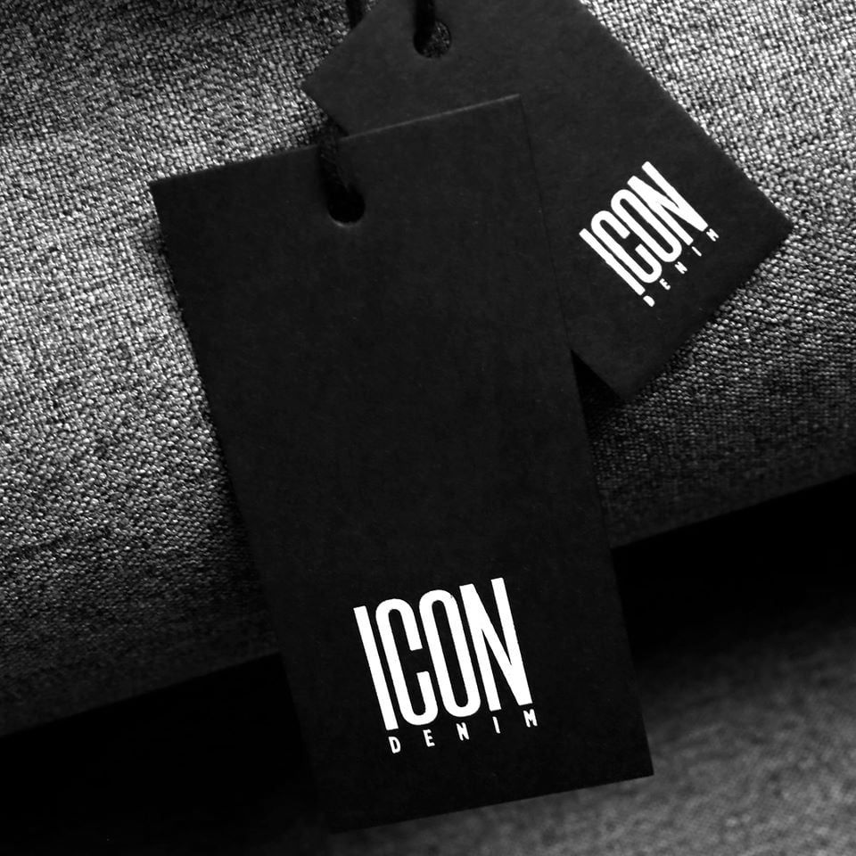 Áo Khoác Jean Chữ Lưng Icon
