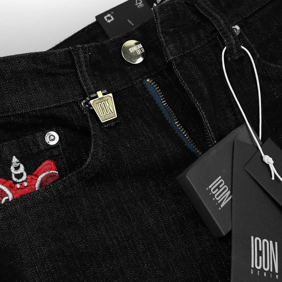 Jean Icon Thêu Lân