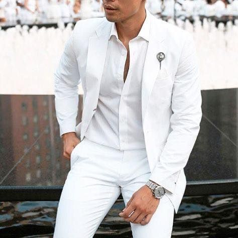 Set Vest Icon Trắng
