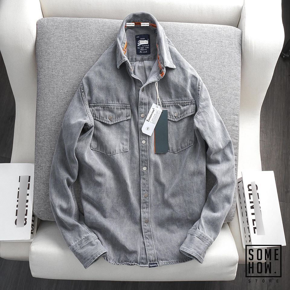Sơ Mi Denim 4M S.dry