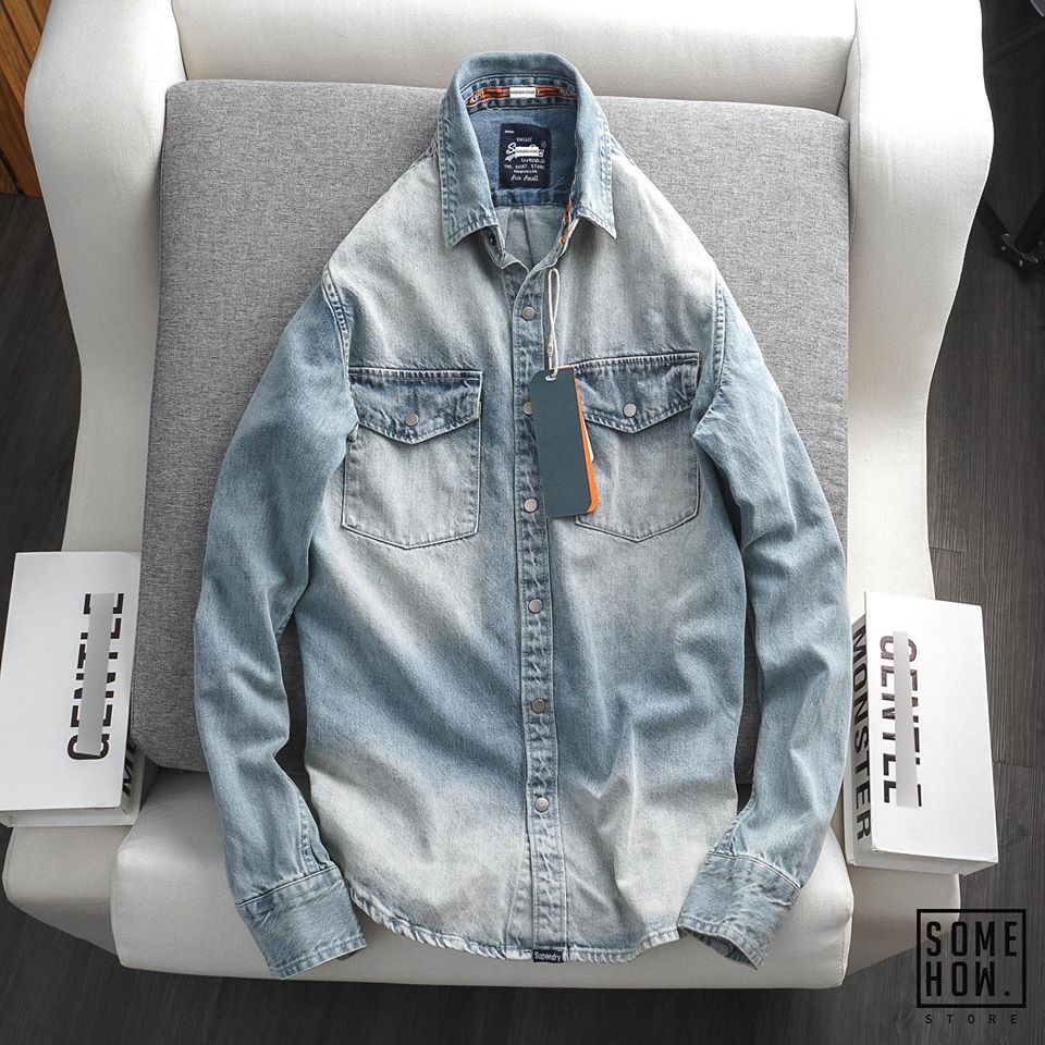 Sơ Mi Denim 4M S.dry