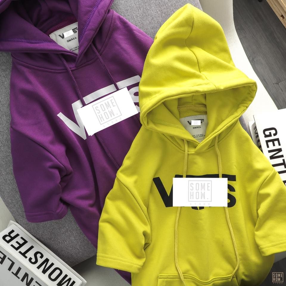 Hoodies V.ans Ngắn Tay