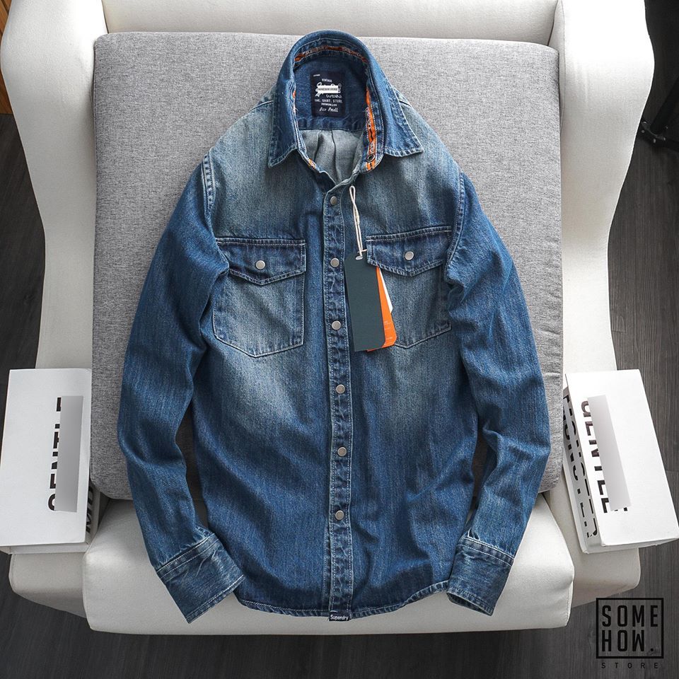 Sơ Mi Denim 4M S.dry