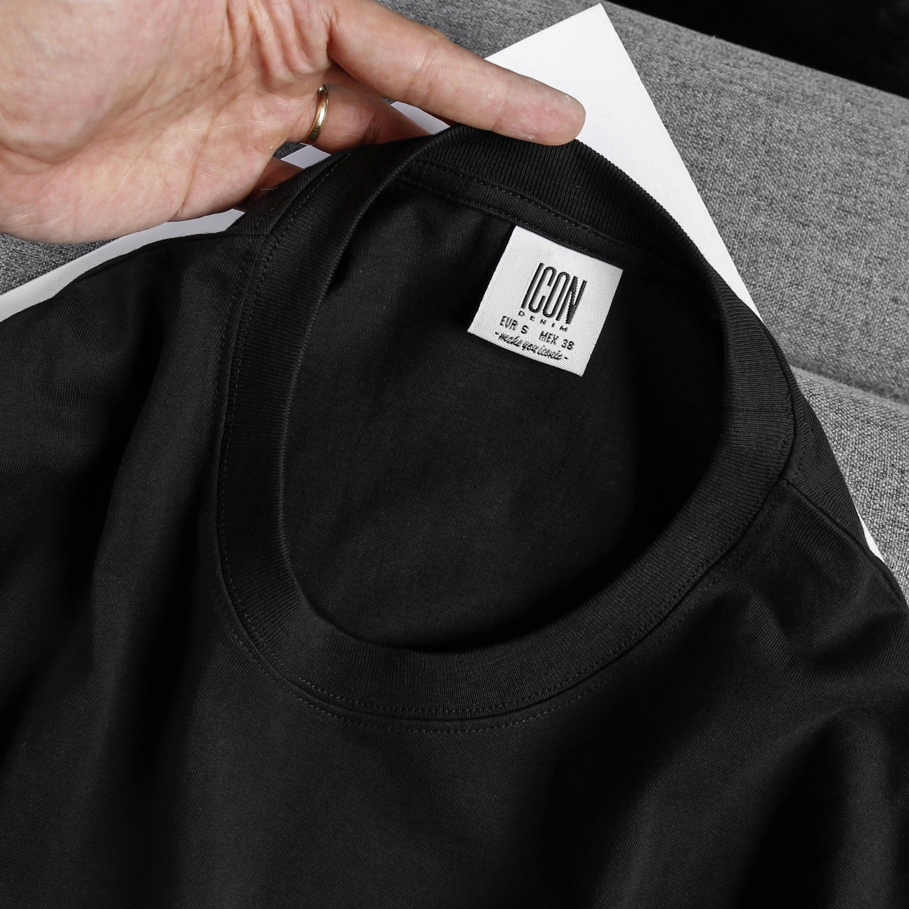 Áo Thun Cotton W Reversed Fleece