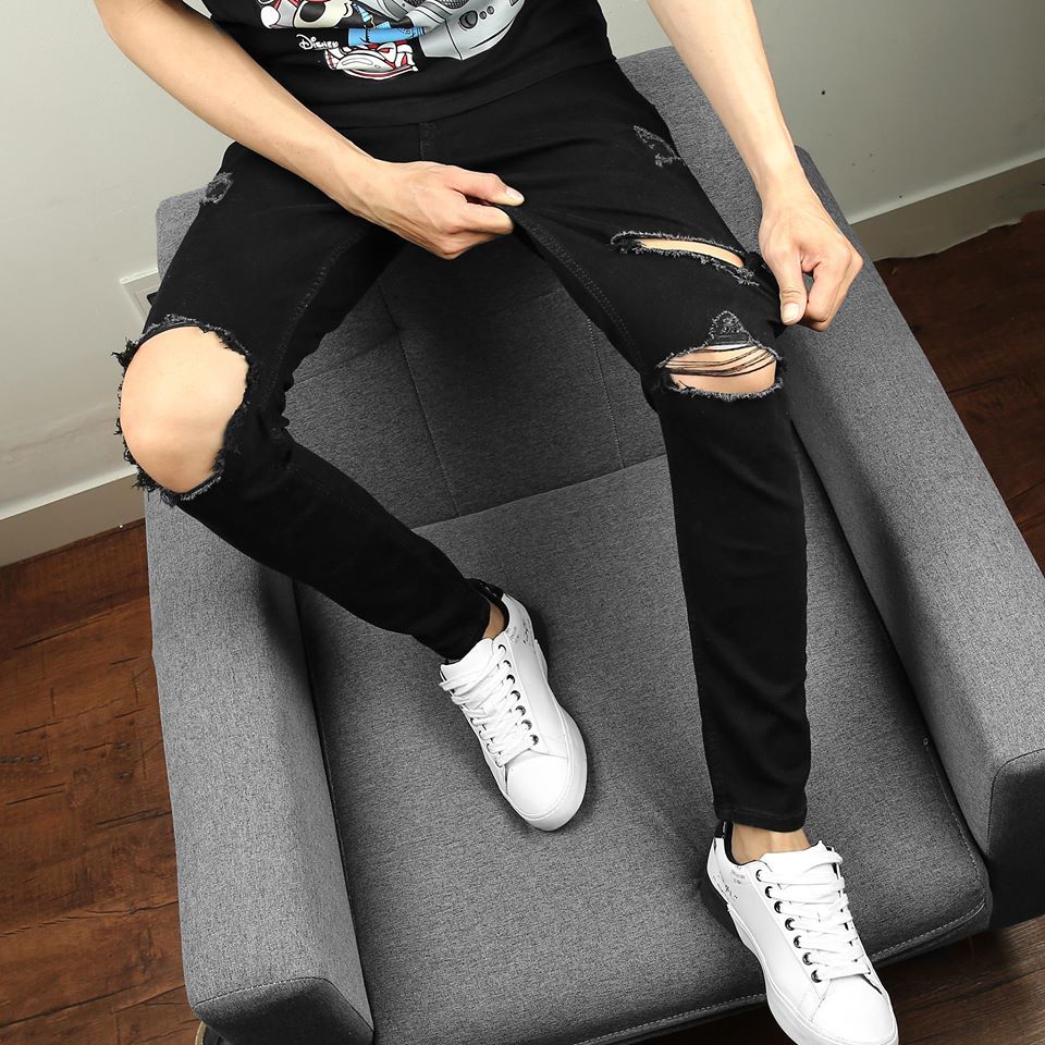 Jeans C.K Holes Ripped