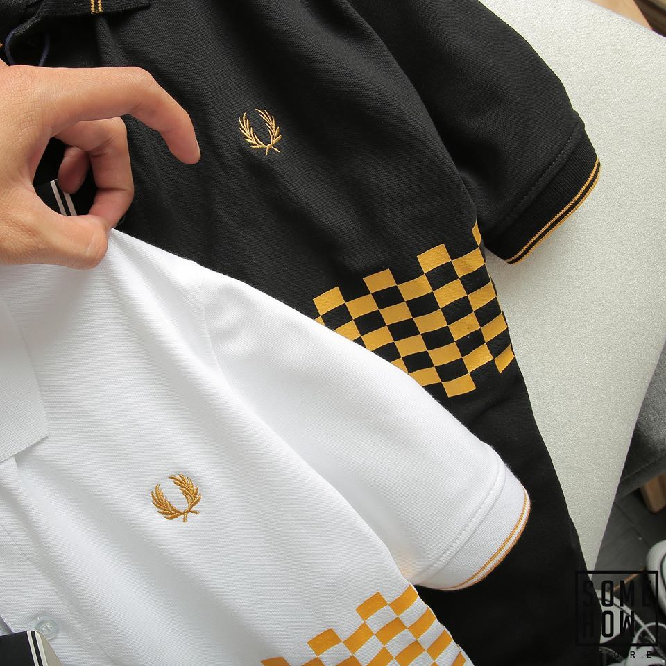 Polo Nguyệt Quế Sọc Caro
