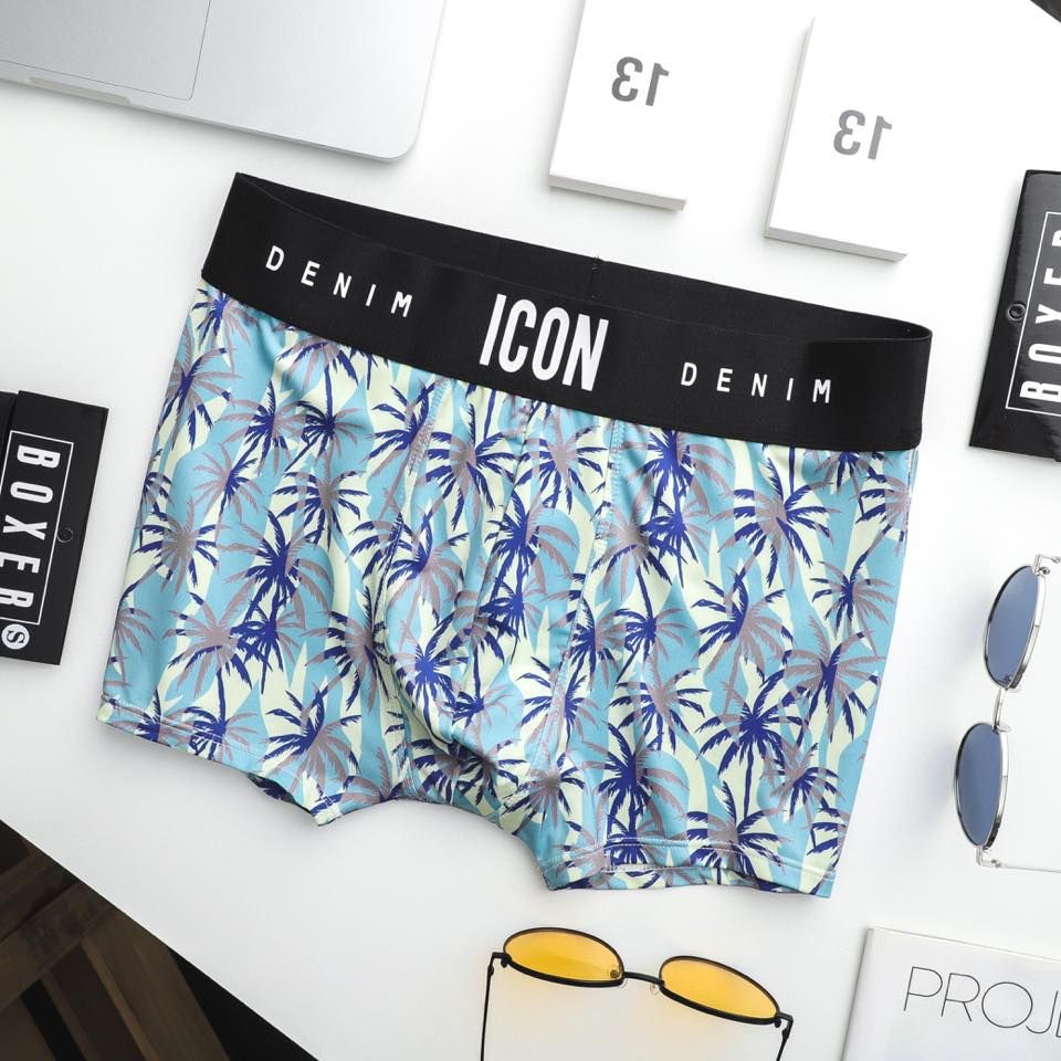 Boxer Icon Họa Tiết 4 Màu