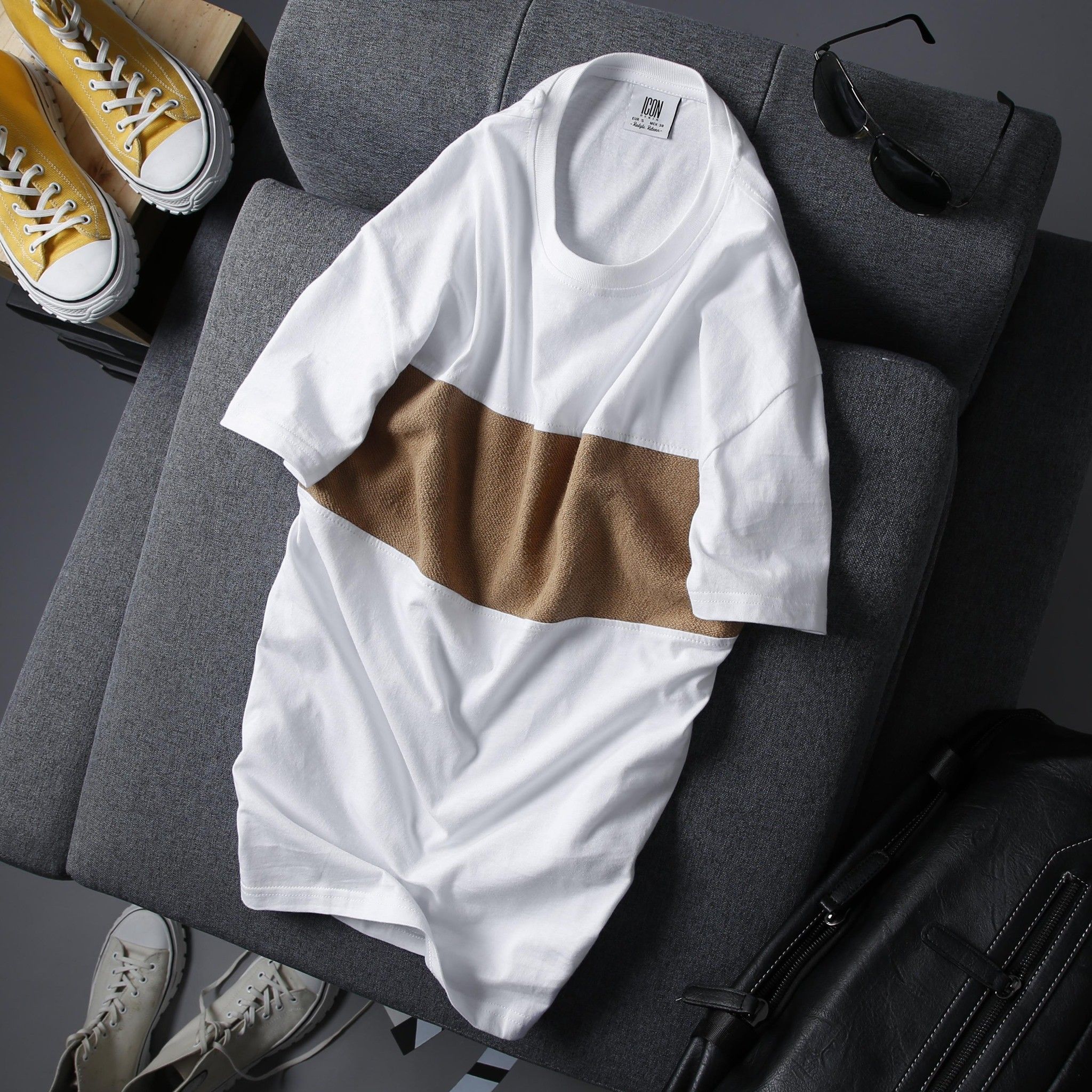 Áo Thun Cotton W Reversed Fleece