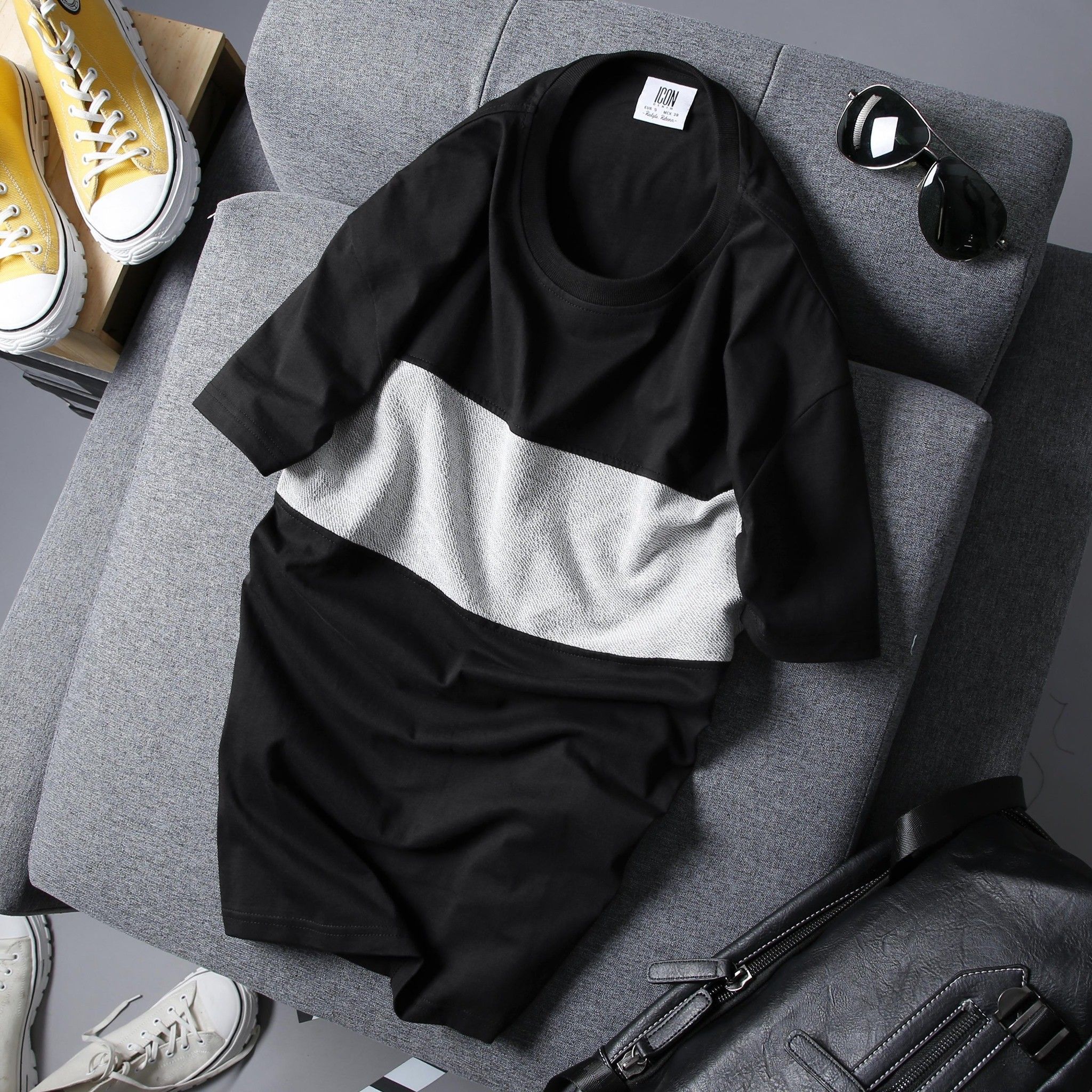 Áo Thun Cotton W Reversed Fleece