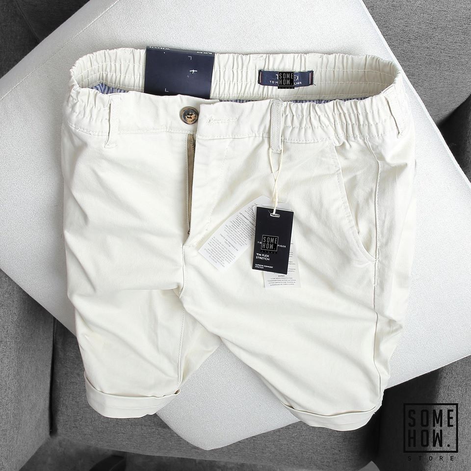 Short Kaki T.my Phối Gấu