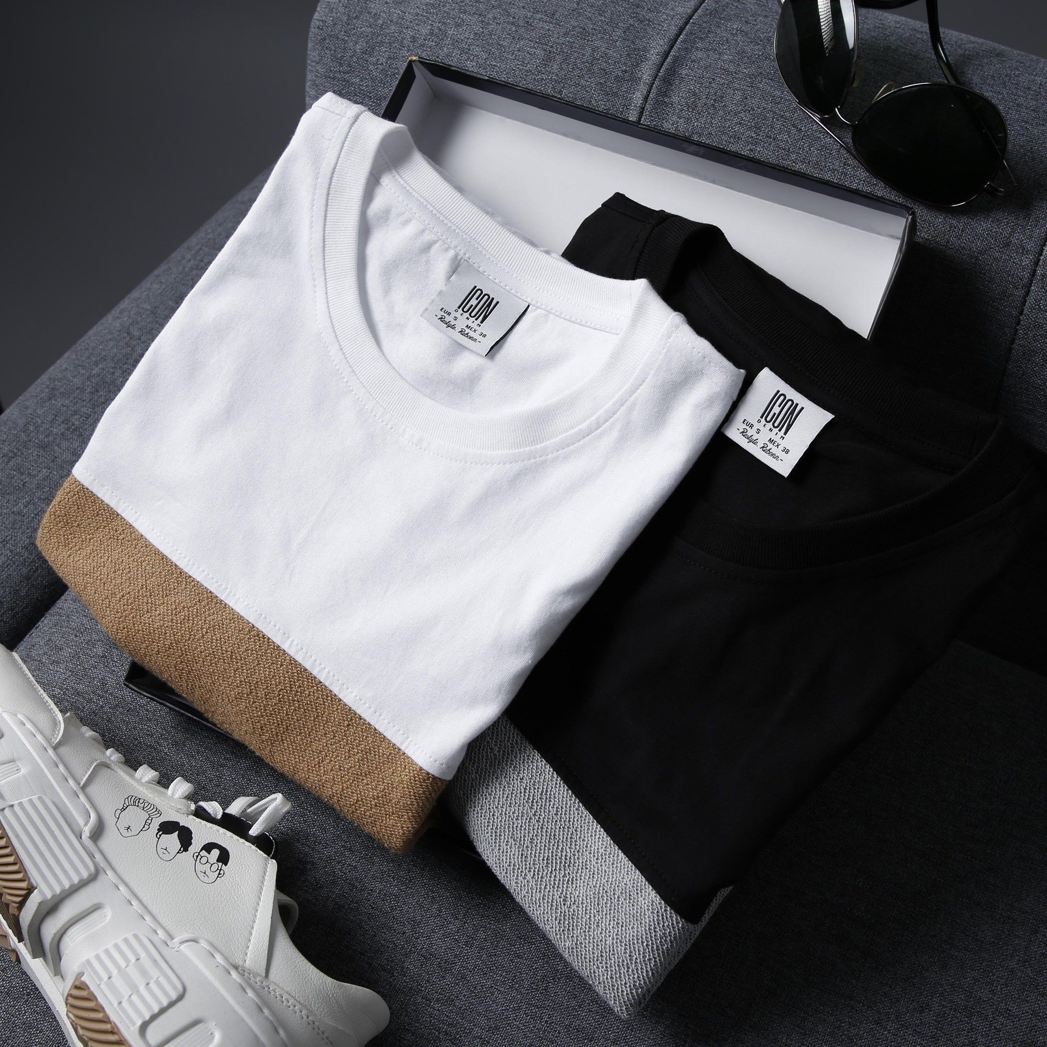 Áo Thun Cotton W Reversed Fleece