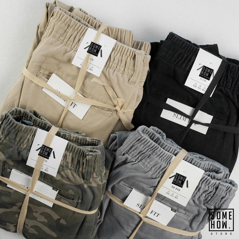 Jogger Z.r Kaki Túi Hộp