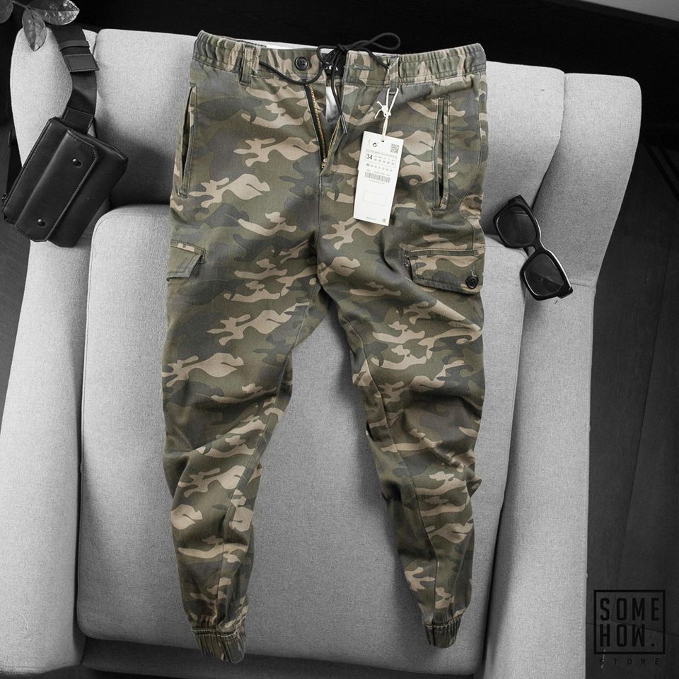 Jogger Z.r Kaki Túi Hộp