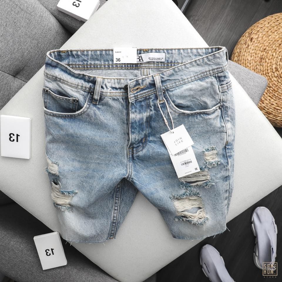 Short Z.R Wash Rách 2M