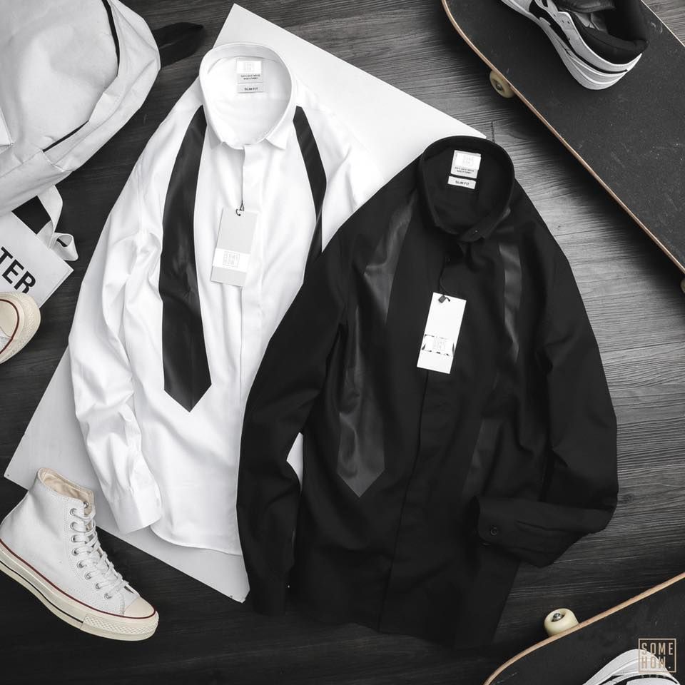 Sơ Mi Z.R In Cravat