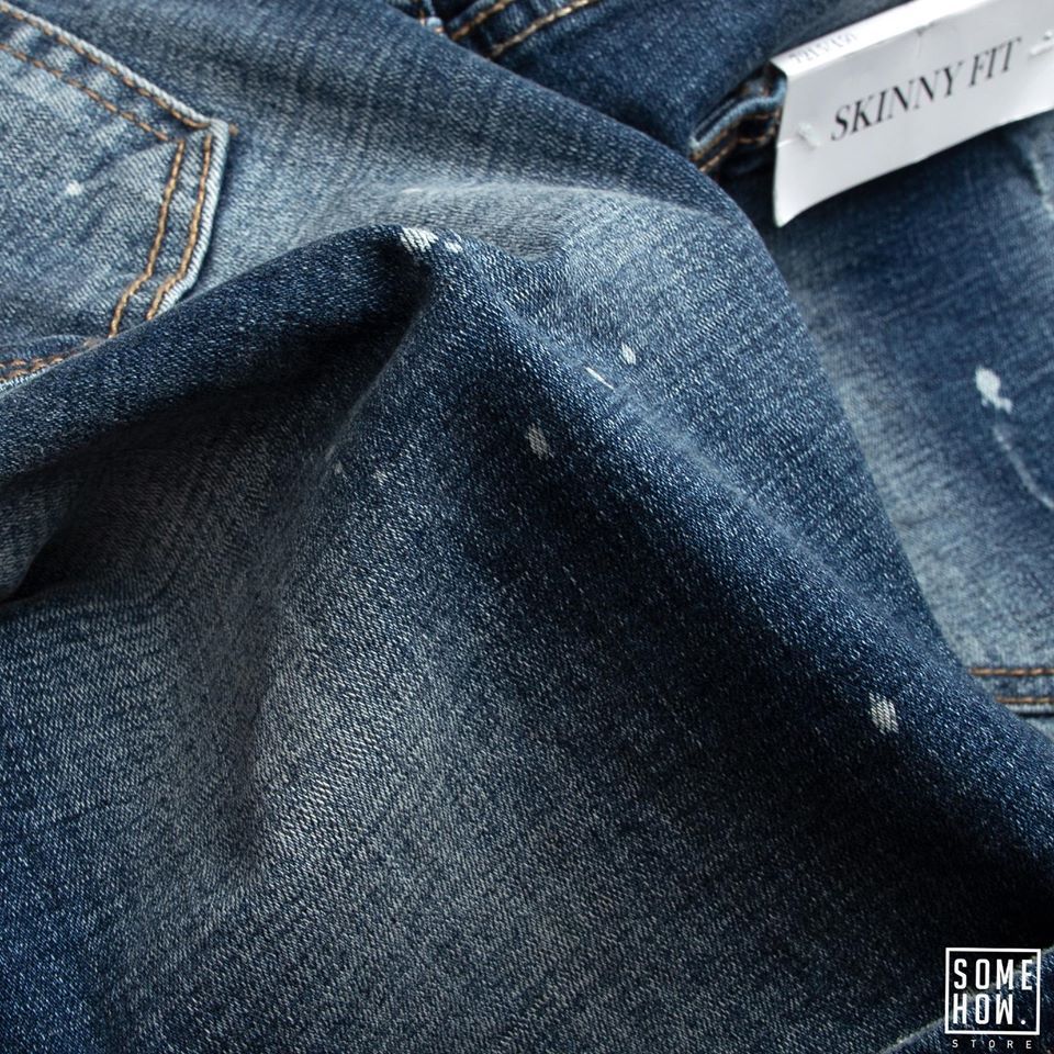 Quần Đùi Jean Wash Xước