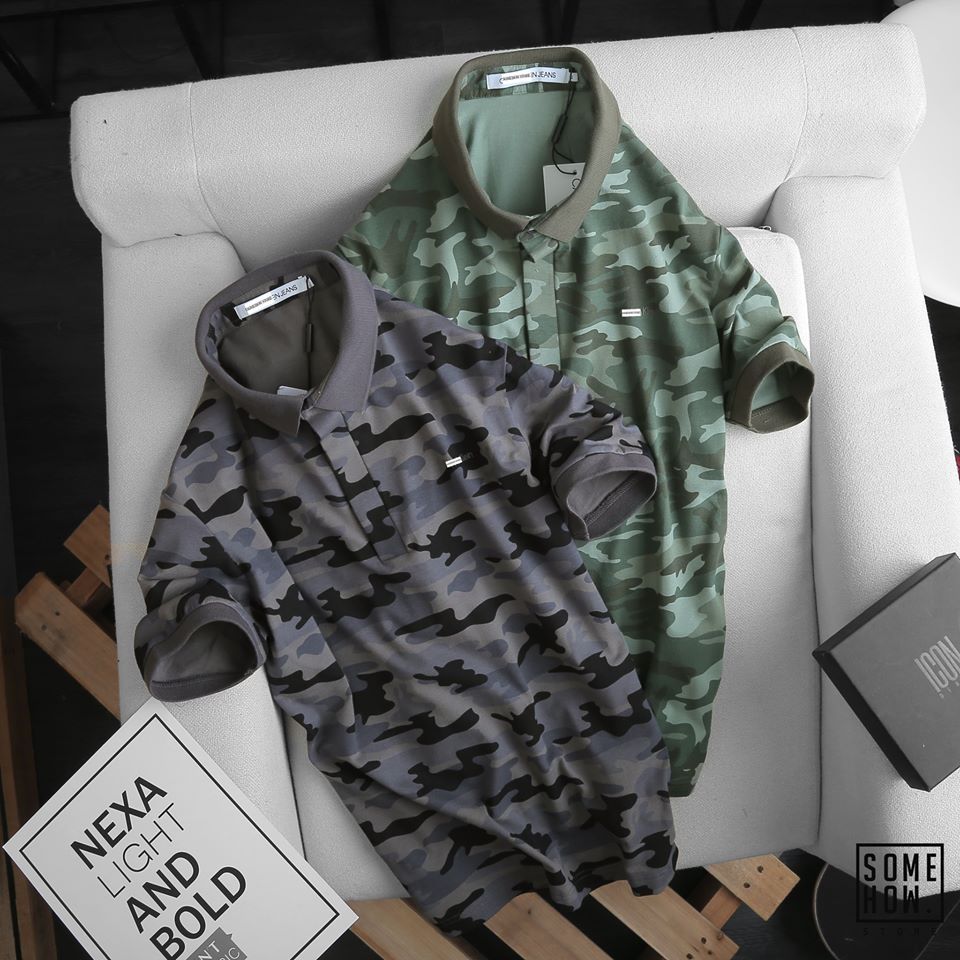 Polo C.K Camo 2M