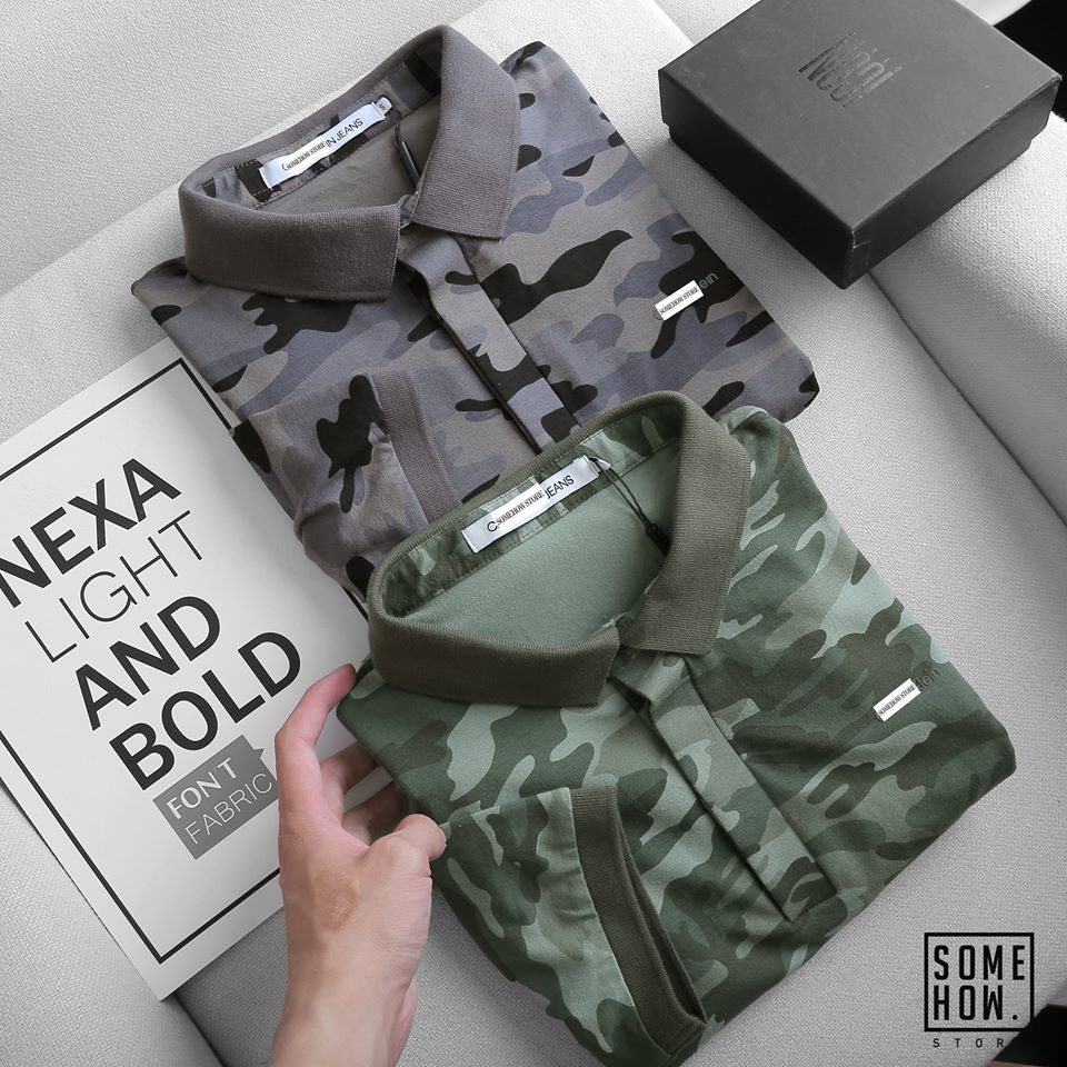 Polo C.K Camo 2M