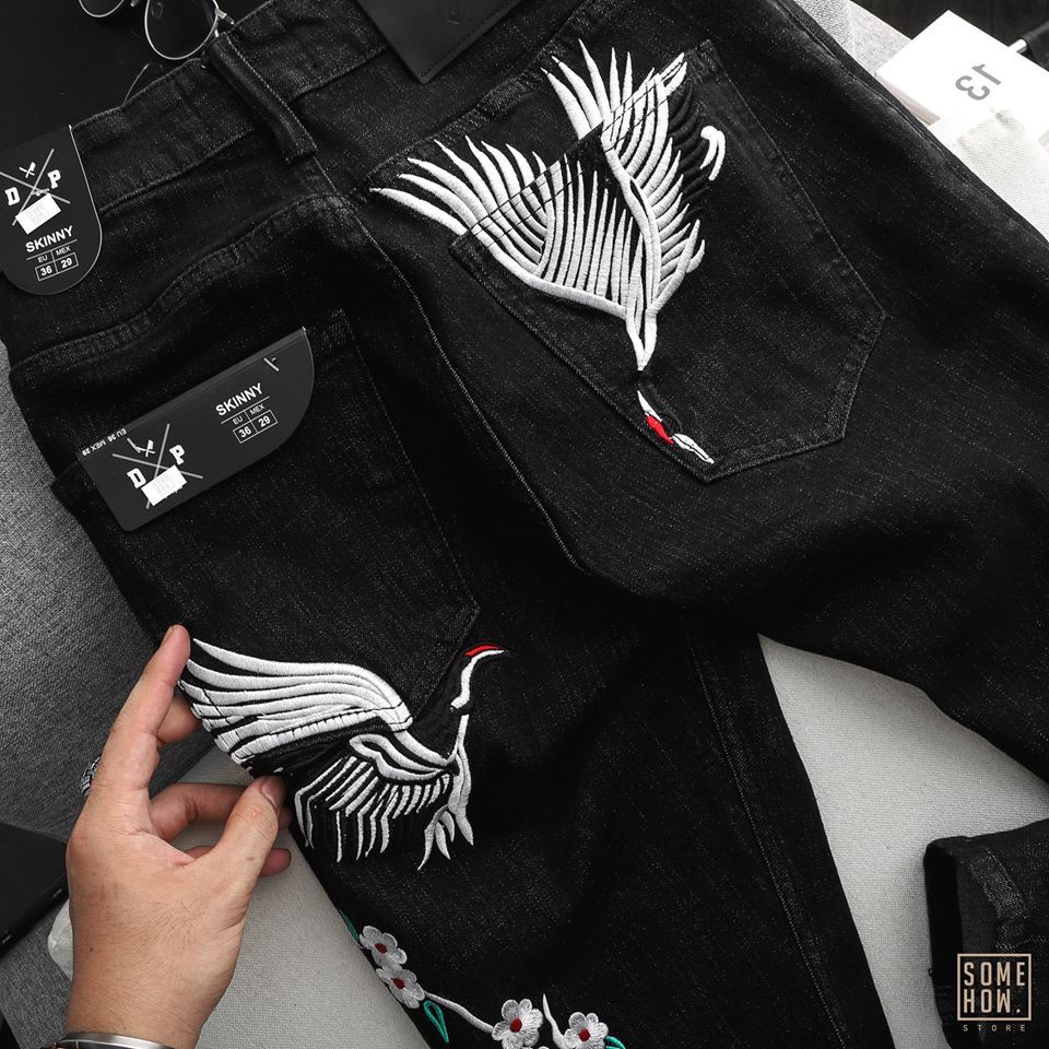 Jeans D.P Crane Embr.