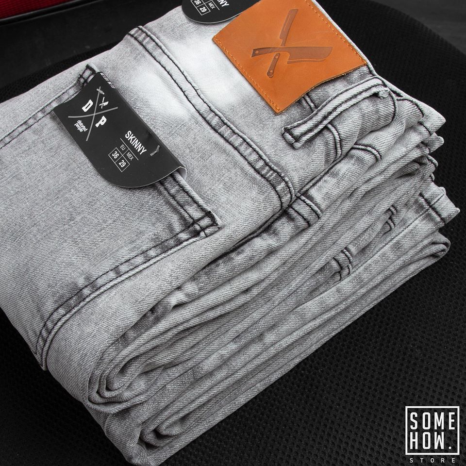 Jeans D.P Grey Ripped